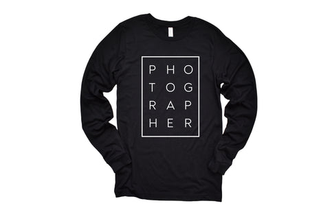 Photographer in a Box Long Sleeve